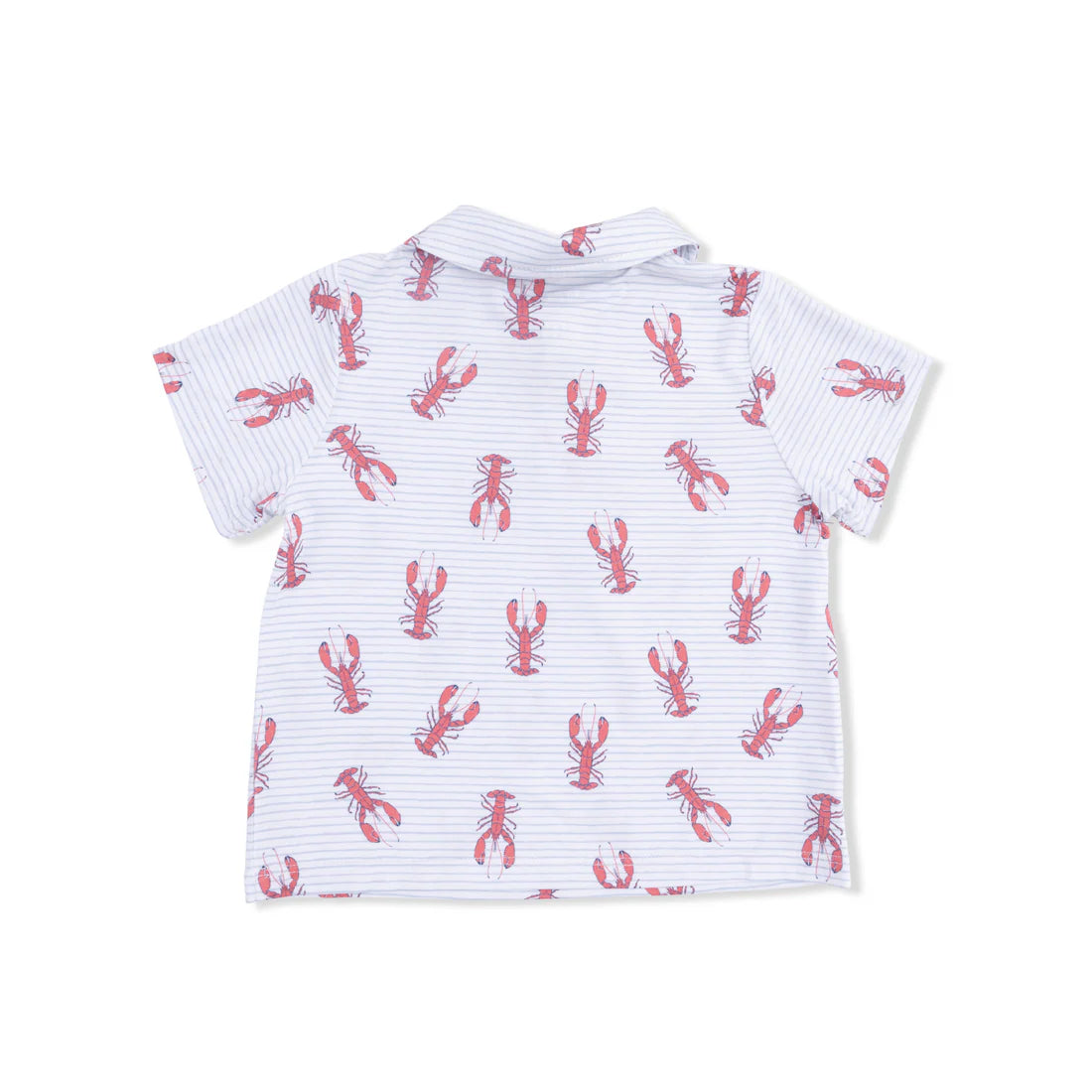 Angel Dear White | Lobsters Polo with Everyday Short Set