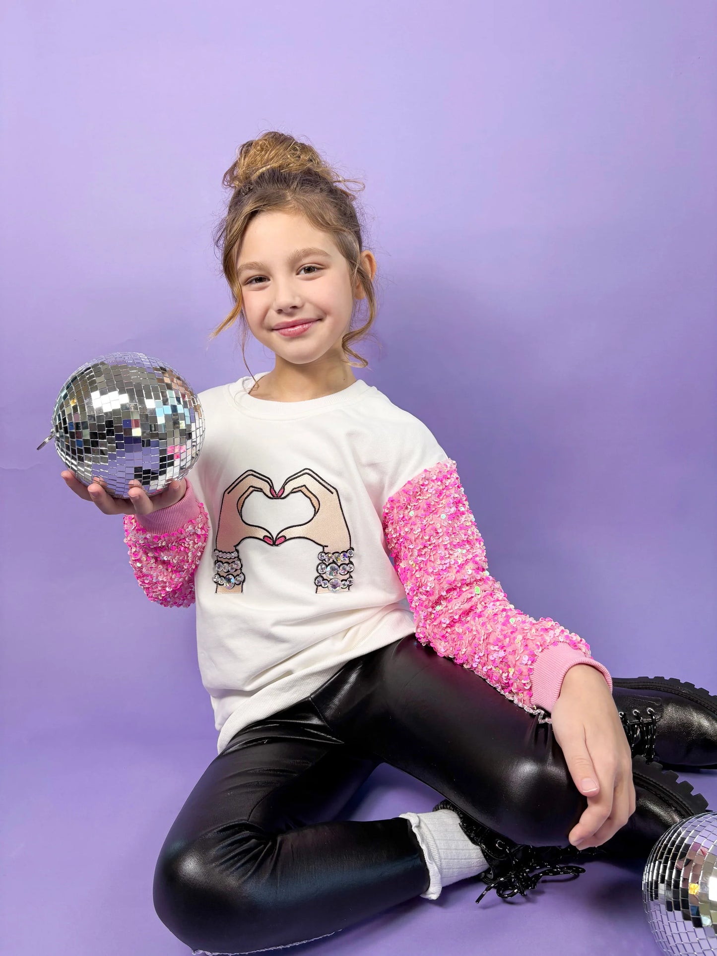 Three Wildflower Designs Swiftie | Patched Crewneck