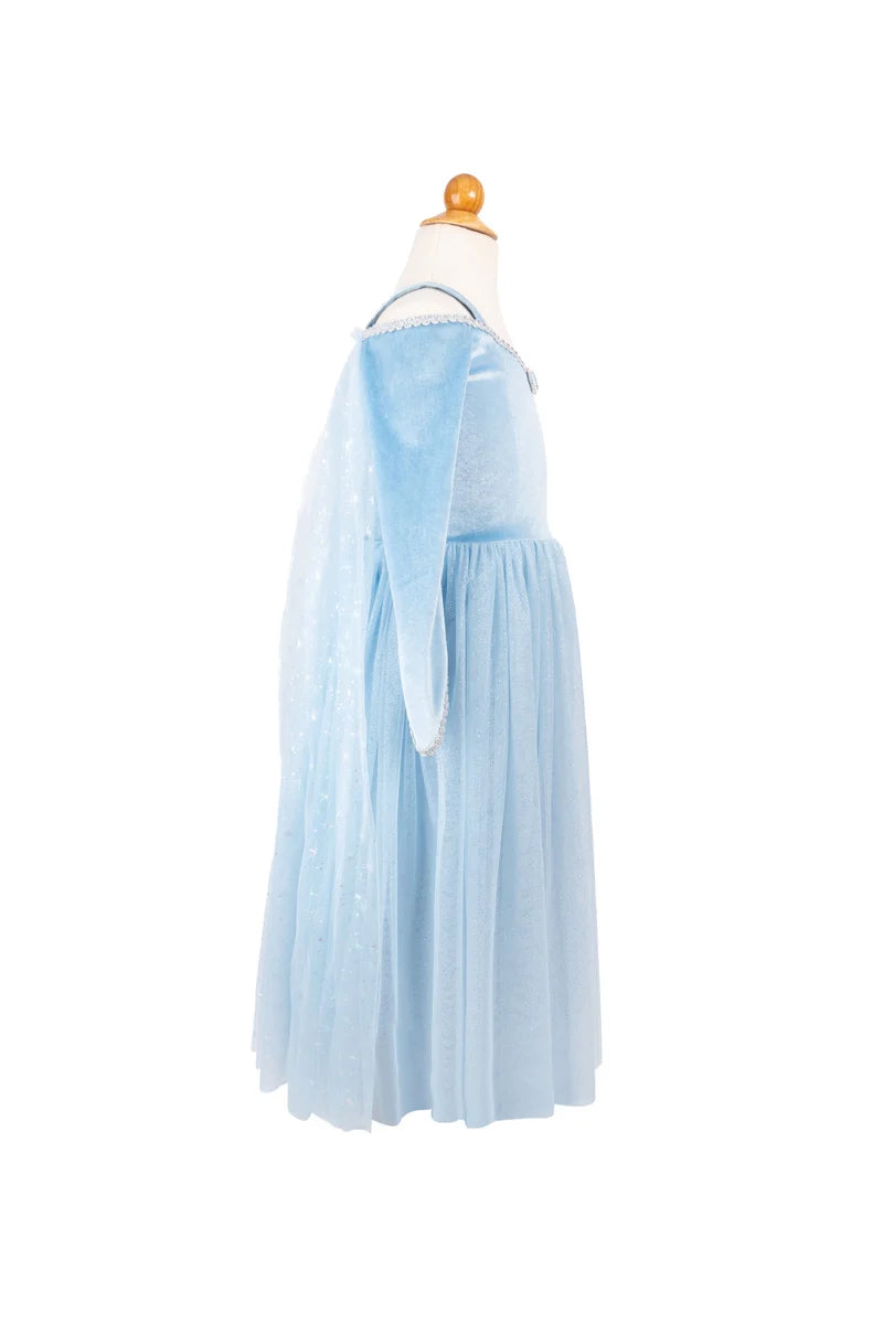 Great Pretenders Sparkling Blue | Velvety Soft Sister Forever Princess Dress
