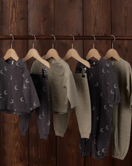 Rylee + Cru Sage Mushrooms | Long Sleeve Tee + Pant Set