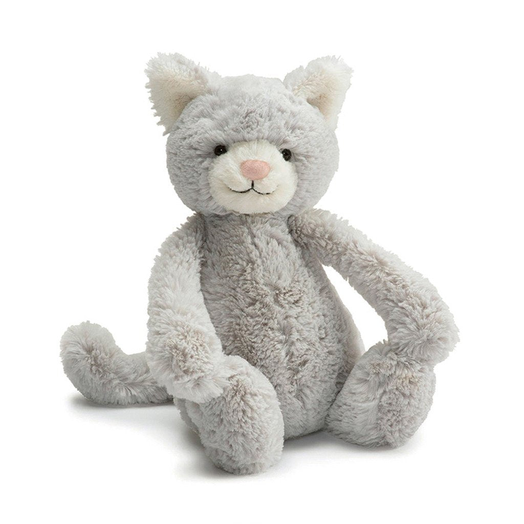 Bashful Kitty Grey Med