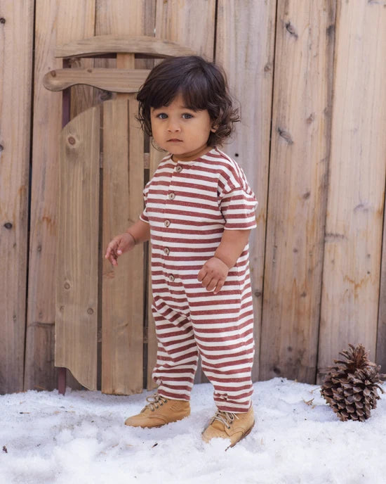 Rylee + Cru Brick Stripe | Hayes Jumpsuit