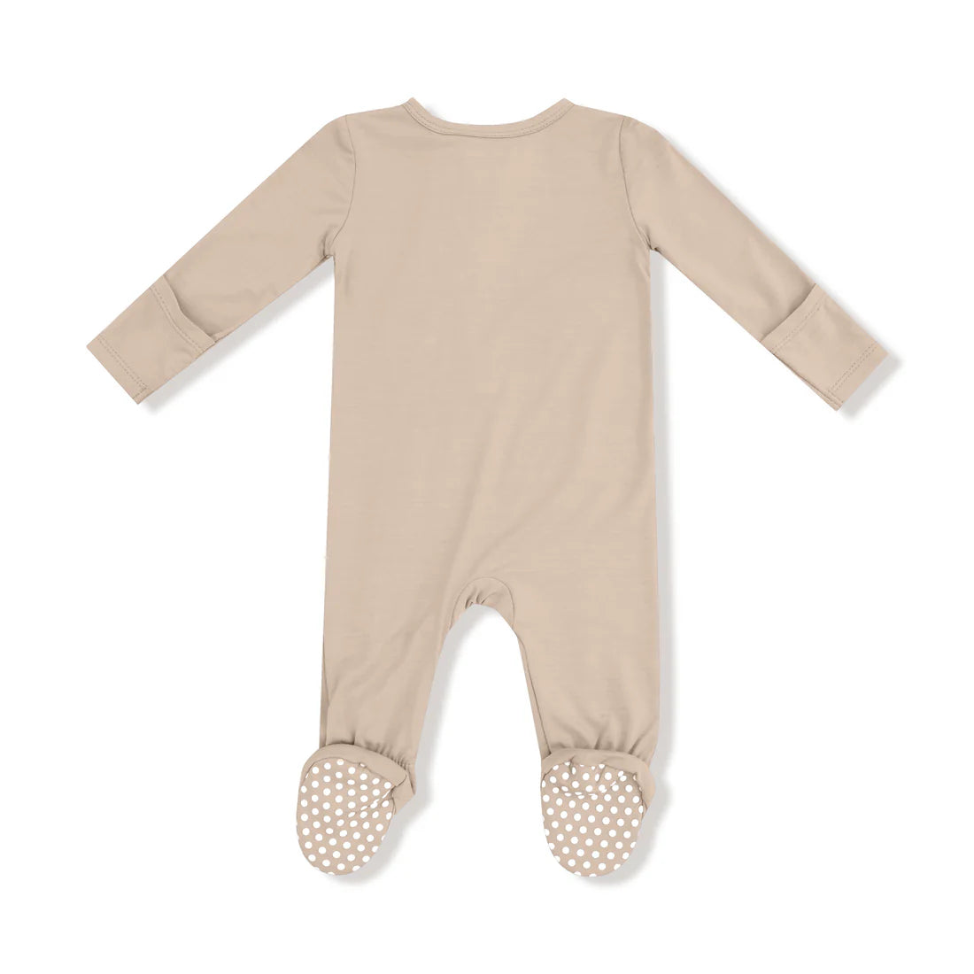 Angel Dear Smoke Gray | Basics 2 Way Zipper Footie