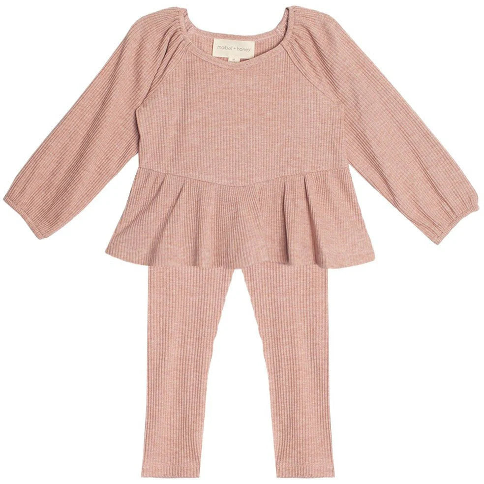 Mabel + Honey Pink | Adore 2 Piece Set