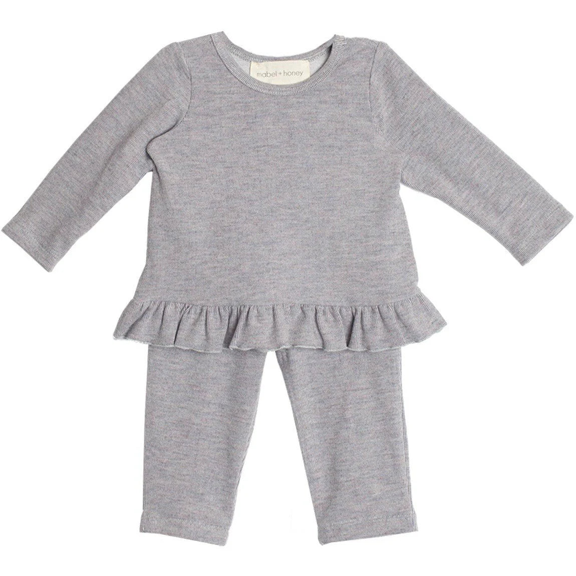 Mabel + Honey Blue | Heather Sweater 2 Piece Set