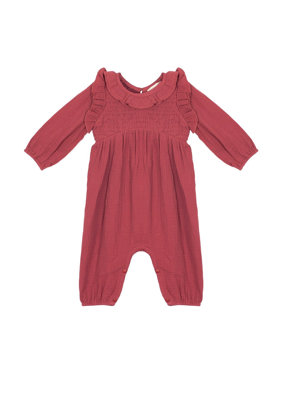 Mabel + Honey Red | Autumn Romper