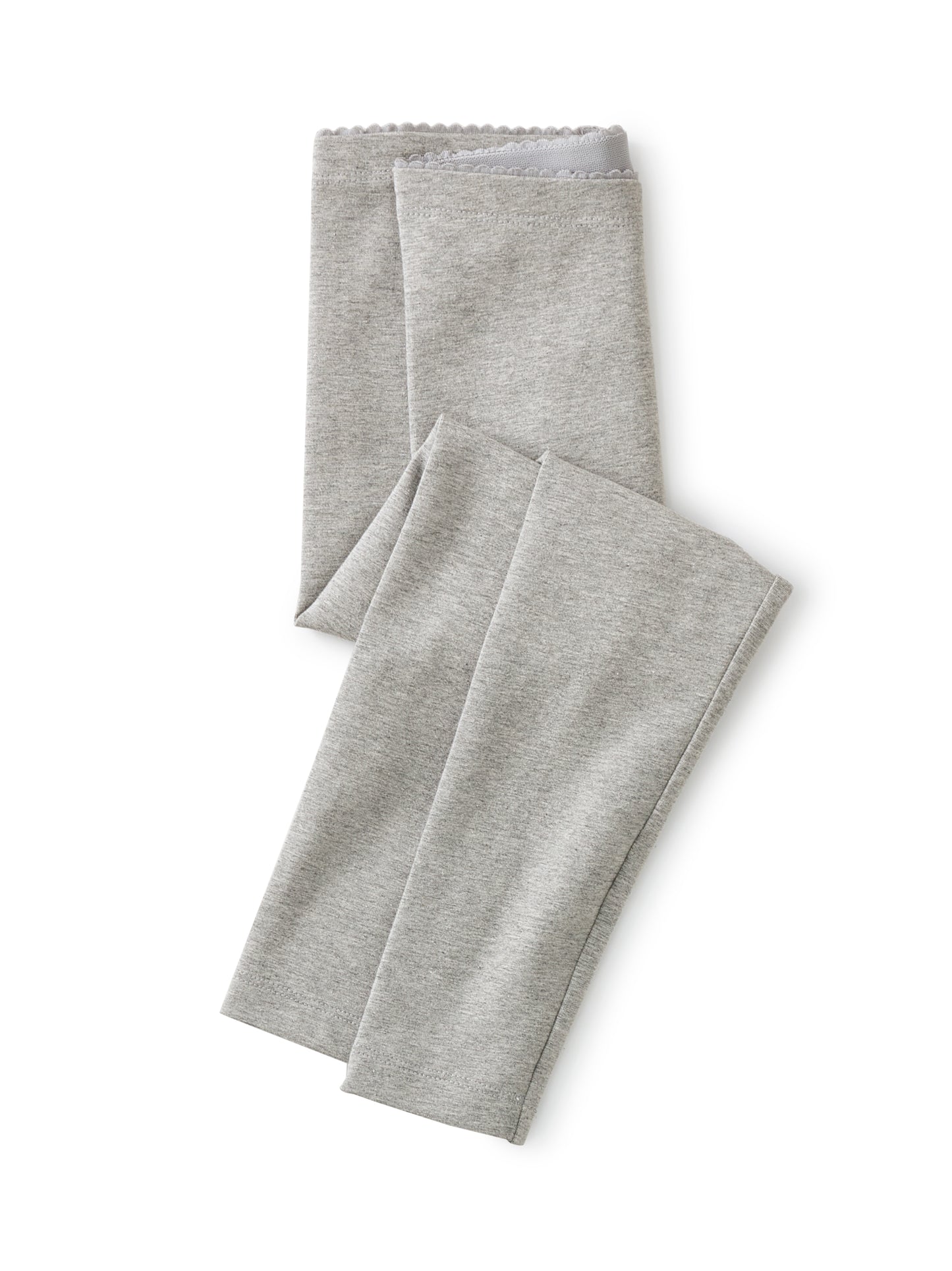 Tea Heather Grey | Skinny Solid Leggings