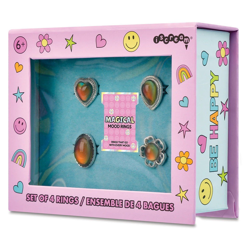 Iscream Mood Rings of 4 | Set