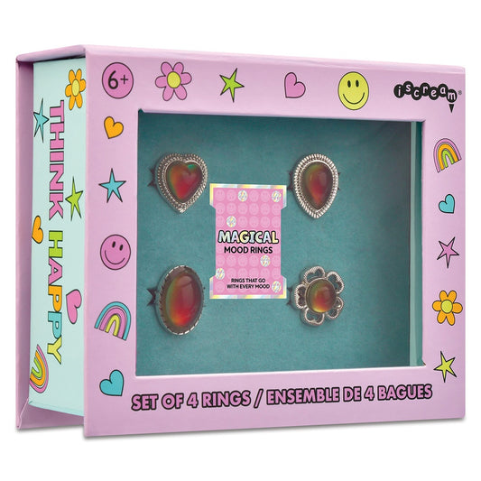 Iscream Mood Rings of 4 | Set