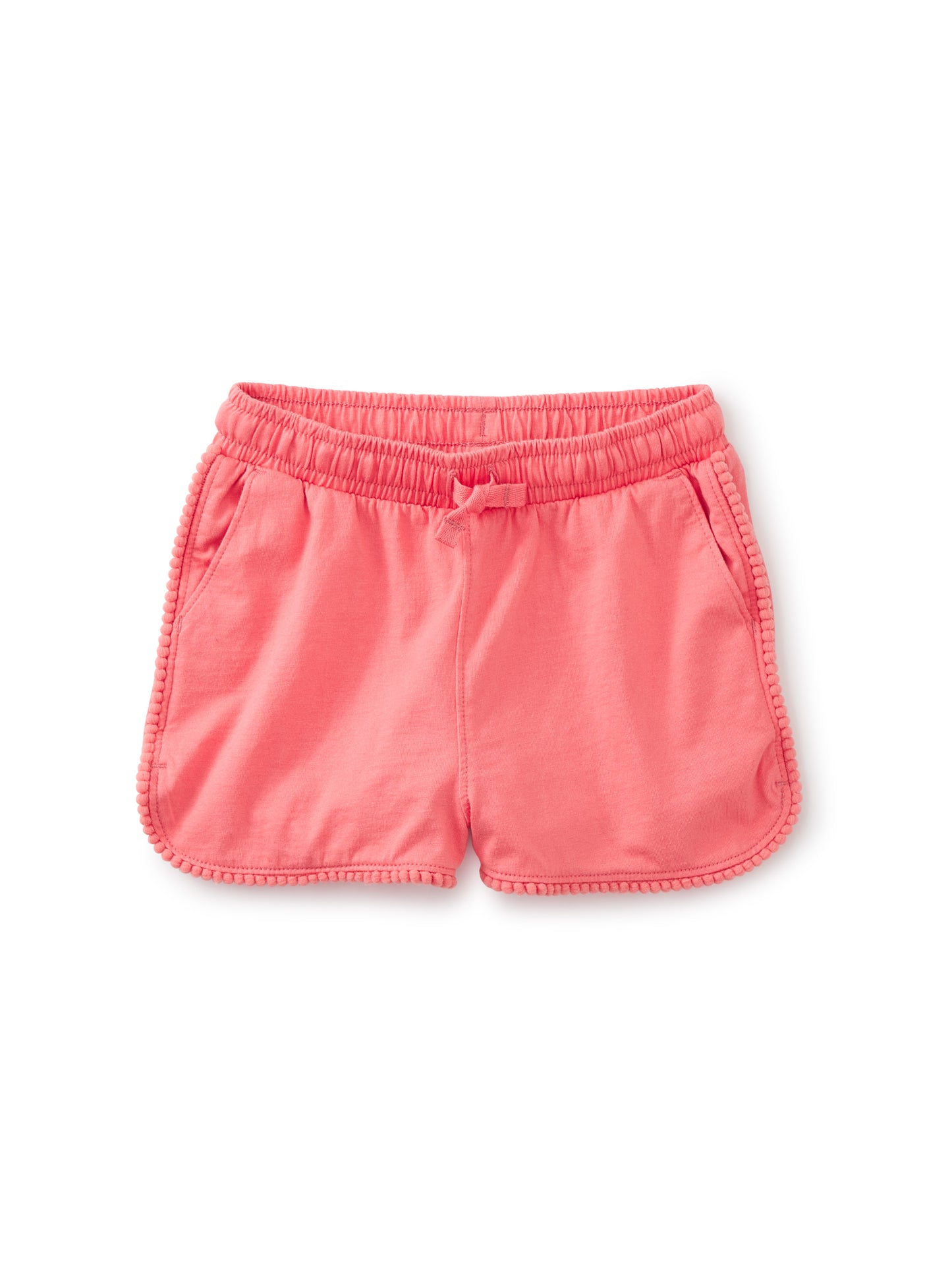 Tea Sunset Pink | Pom-Pom Gym Shorts