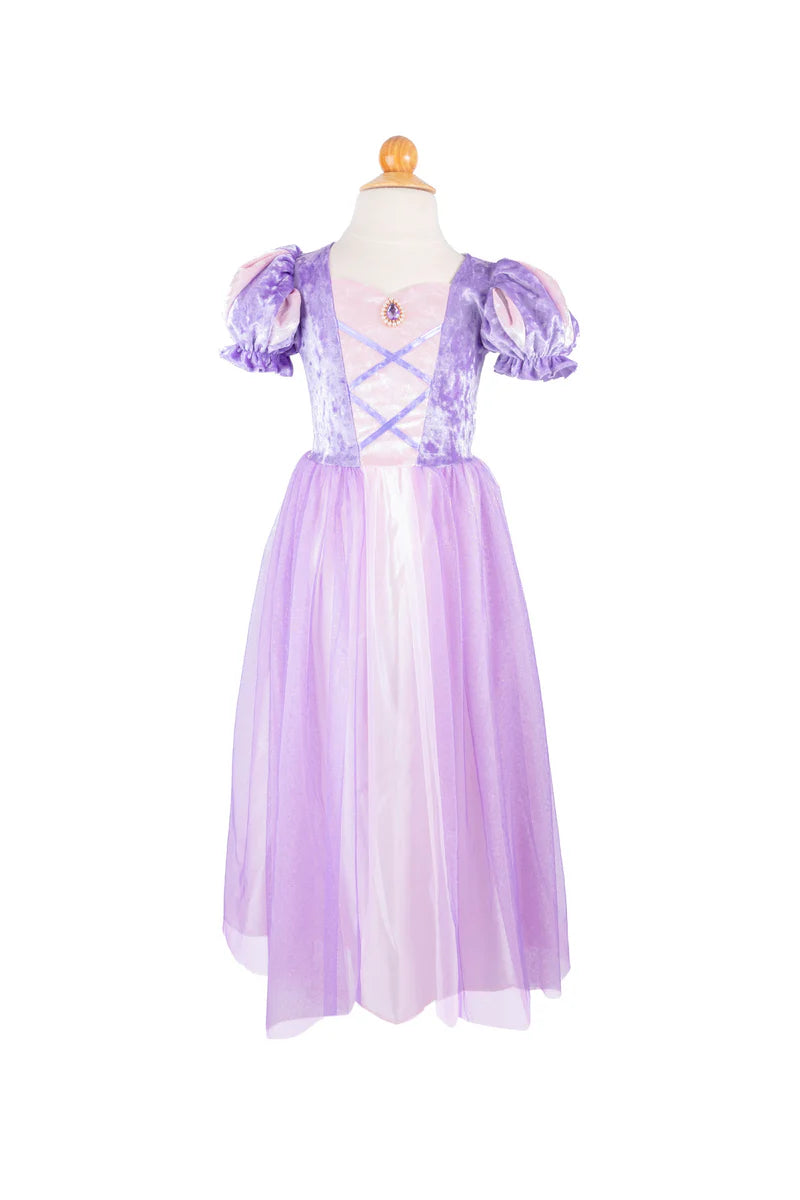 Great Pretenders Purple | Velvety Soft Once Upon a Tower Princess Dress