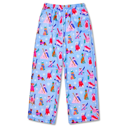 Iscream Ski Dogs | Plush Pants