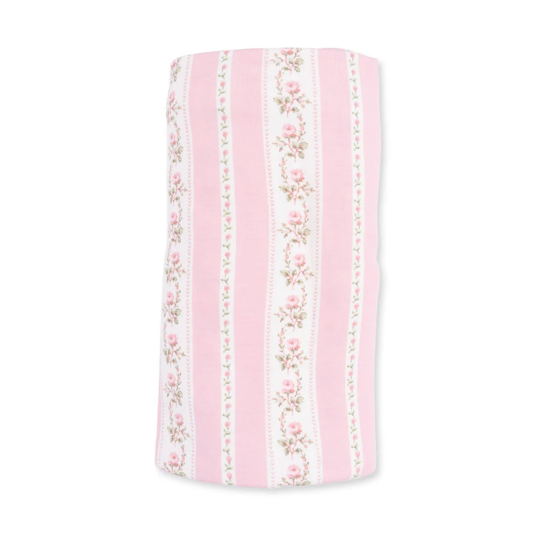 Angel Dear Pink | Antoinette Stripe Ruffle Blanket