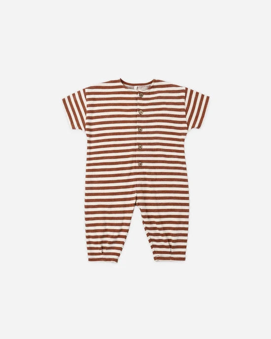 Rylee + Cru Brick Stripe | Hayes Jumpsuit