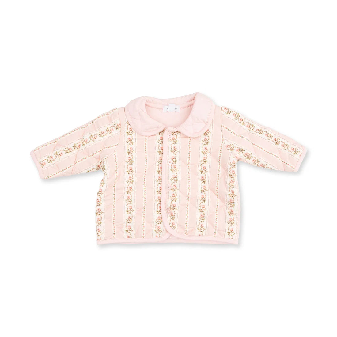 Angel Dear Pink | Antoinette Stripe Quilted Jacket