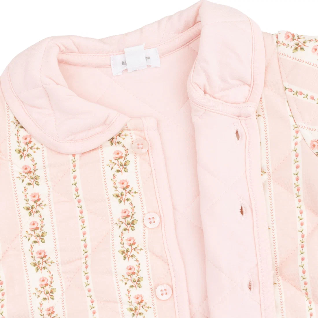 Angel Dear Pink | Antoinette Stripe Quilted Jacket