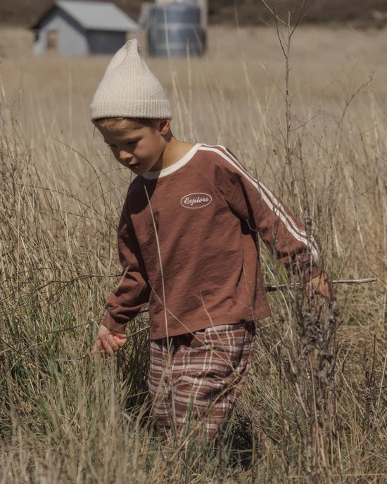 Rylee + Cru Mulberry | Explore Relaxed Long Sleeve Tee