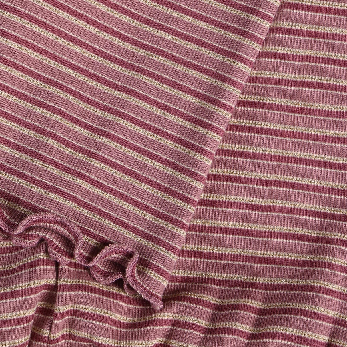 Minymo Nostalgia Rose | Yarn Dyed Ribbed Pants