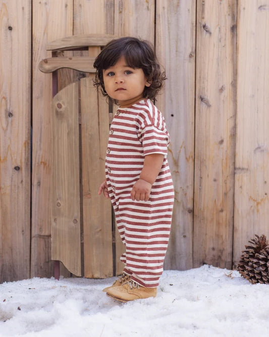 Rylee + Cru Brick Stripe | Hayes Jumpsuit