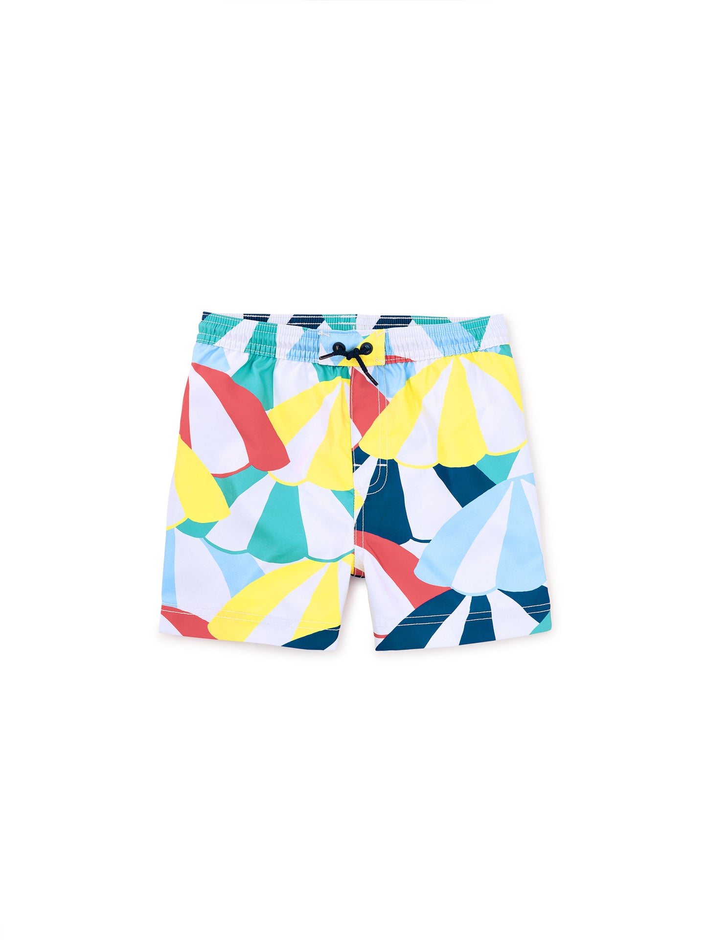 Tea Beach Umbrella | Shortie Swim Trunks