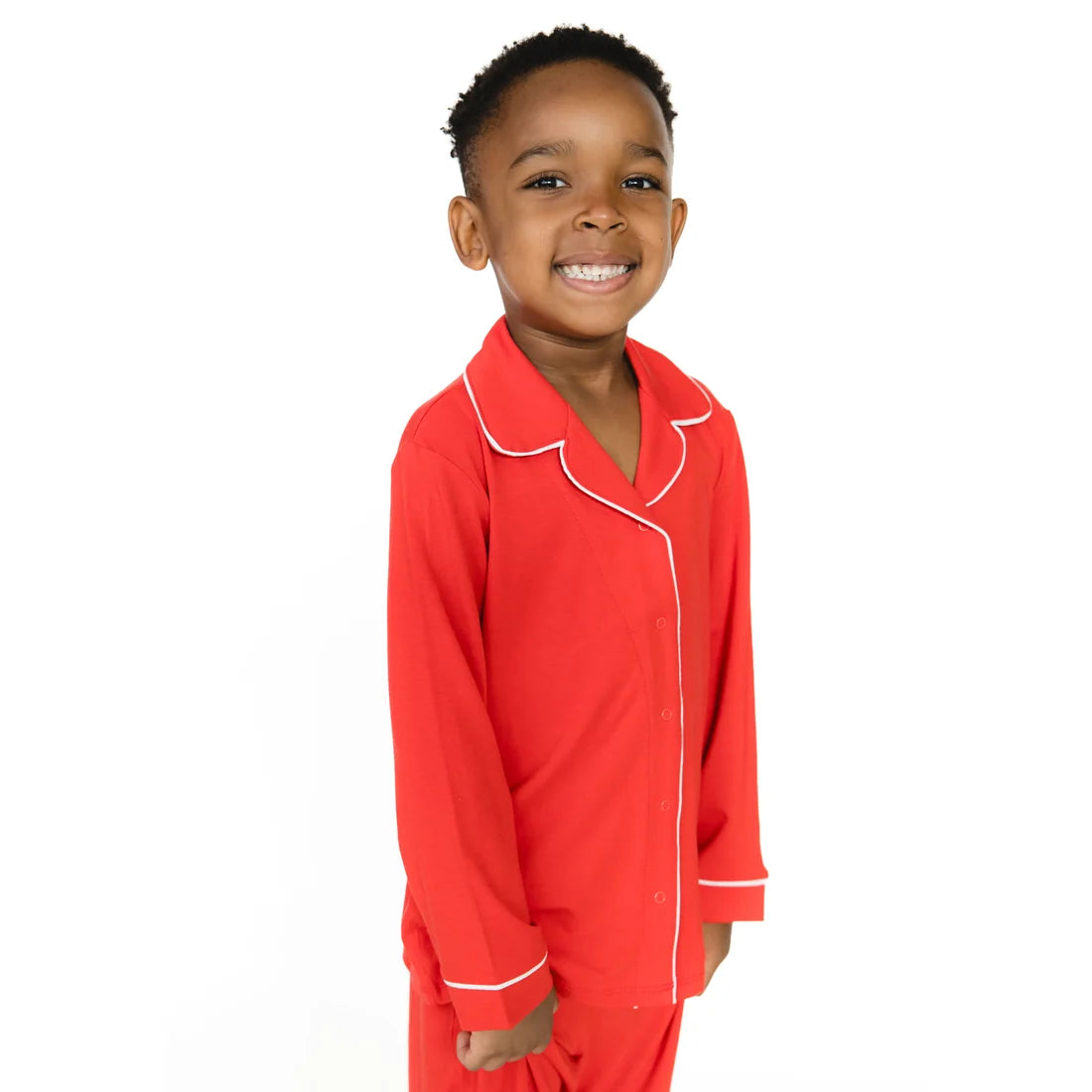 Angel Dear Red | Ribbon Long Sleeve Coat Style with Pant