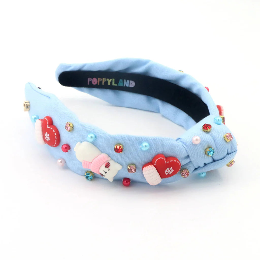 PoppyLand Kittens And Mittens | Knotted Headband