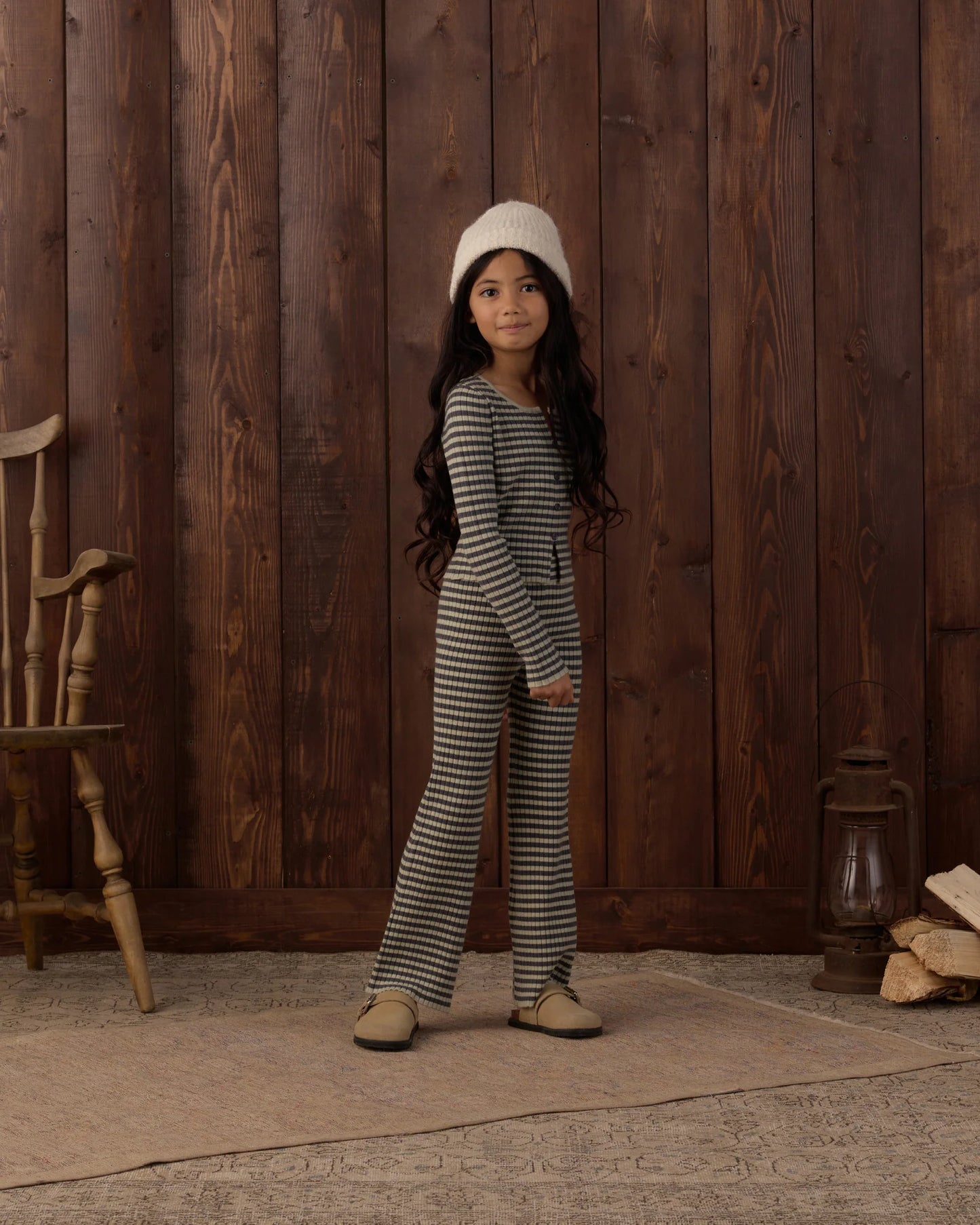 Rylee + Cru Fog Stars | Spongy Knit Set