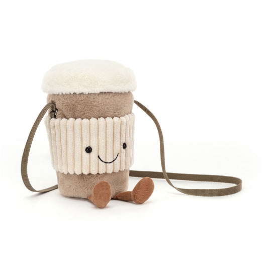 JellyCat Bag Coffee-To-Go | Amuseables