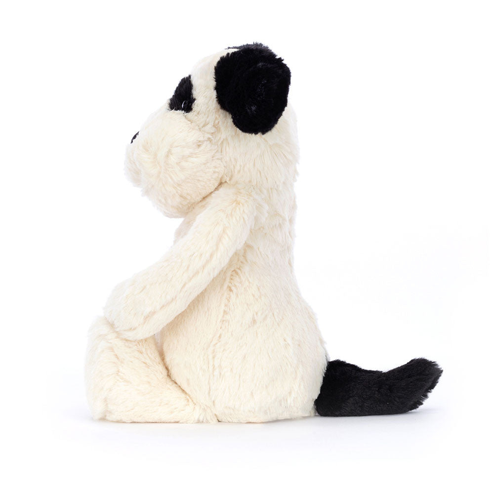 JellyCat Black & Cream | Puppy Bashful Original