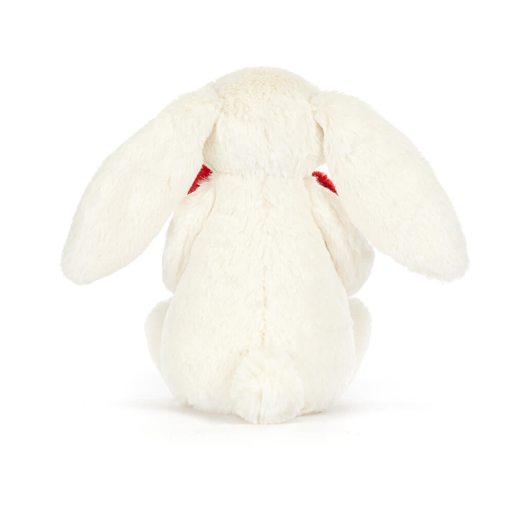 JellyCat Cream | Love Heart Bashful Bunny Bashful