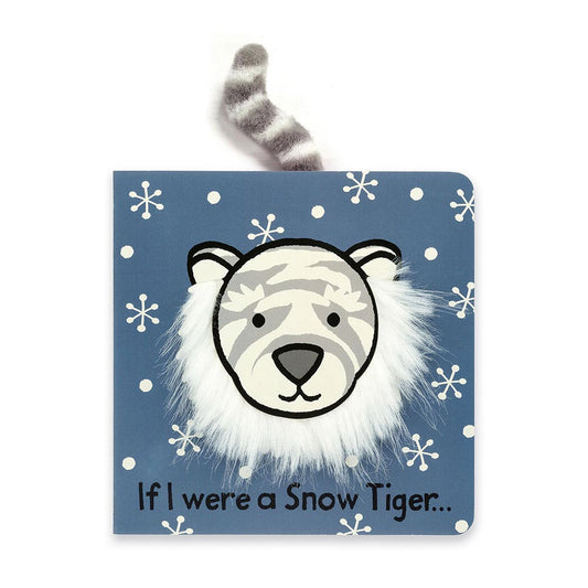 JellyCat If I Were Snow Tiger | Board Book