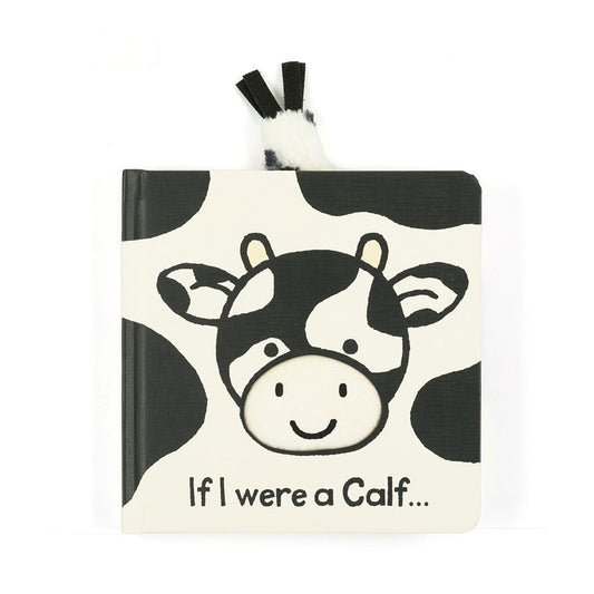 JellyCat If I Were A Calf | Board Book