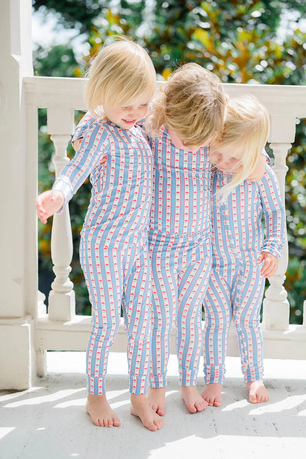Uptown Baby Scalloped Florals | Sleep Romper