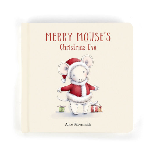 JellyCat Merry Mouse's Christmas Eve | Book