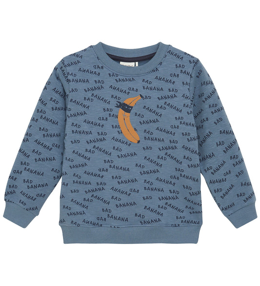Minymo China Blue | Long Sleeve Sweatshirt