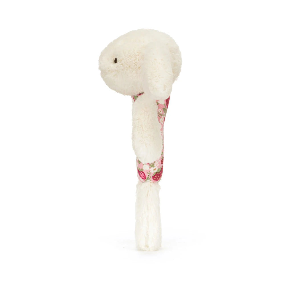 JellyCat Blossom Cream Berry | Bunny Ring Rattle