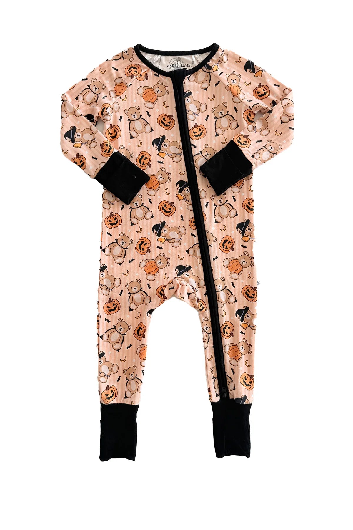 Caden Lane Beary Scary | Halloween Zipper Footie