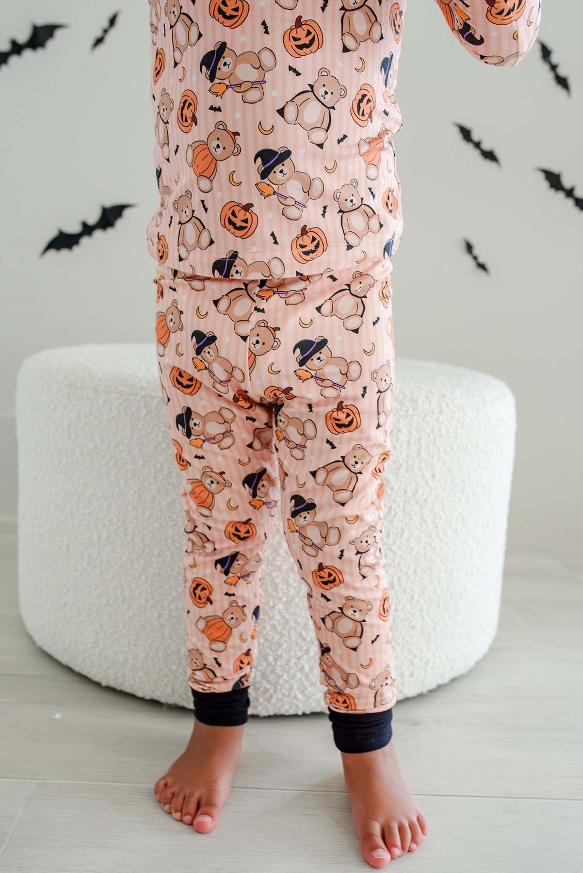 Caden Lane Beary Scary | Halloween Two Piece Bamboo PJ Set