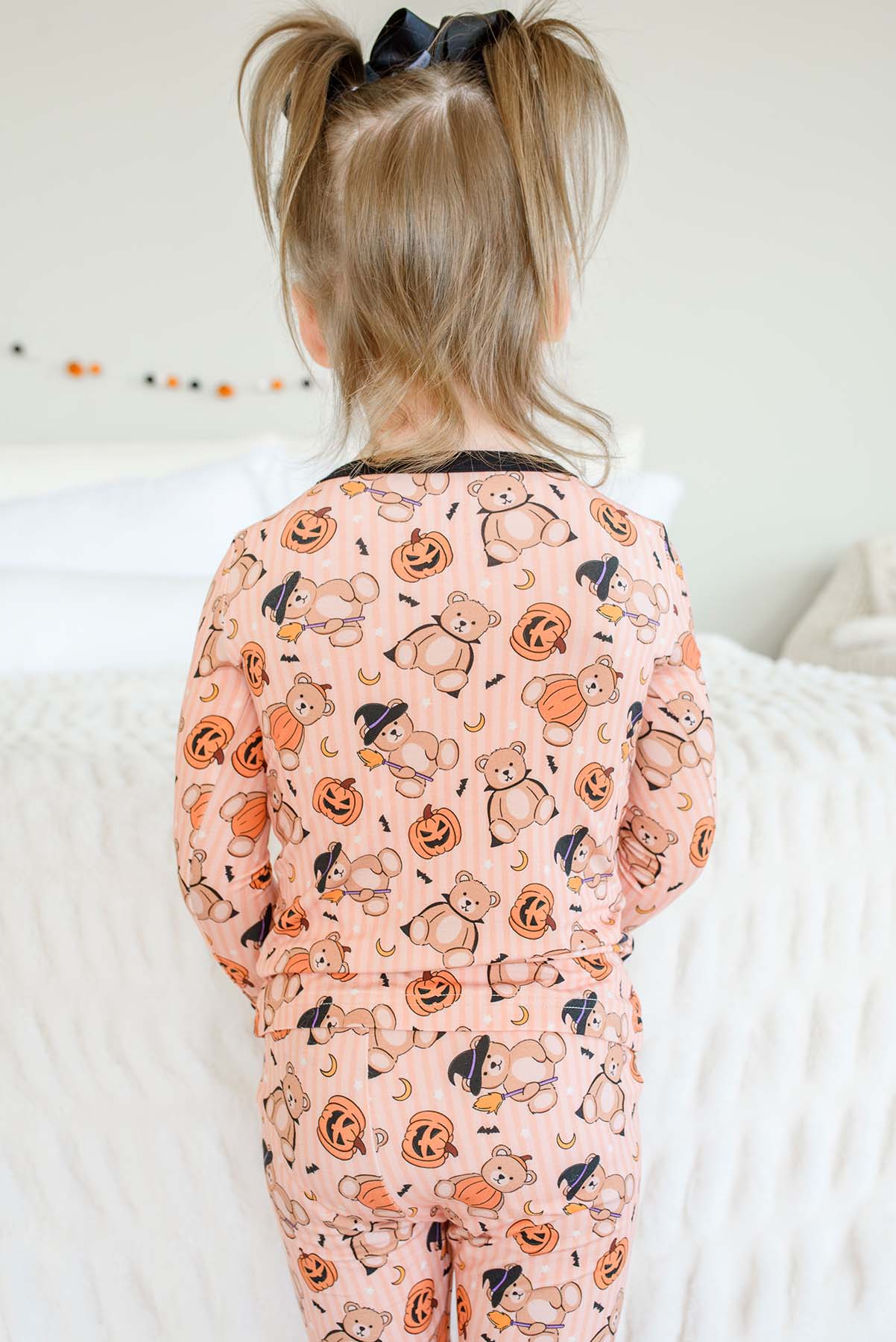 Caden Lane Beary Scary | Halloween Two Piece Bamboo PJ Set