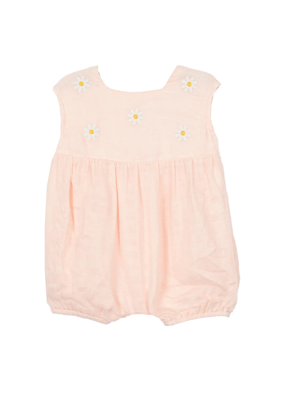 Mabel + Honey Pink | Dancing Daisy Romper