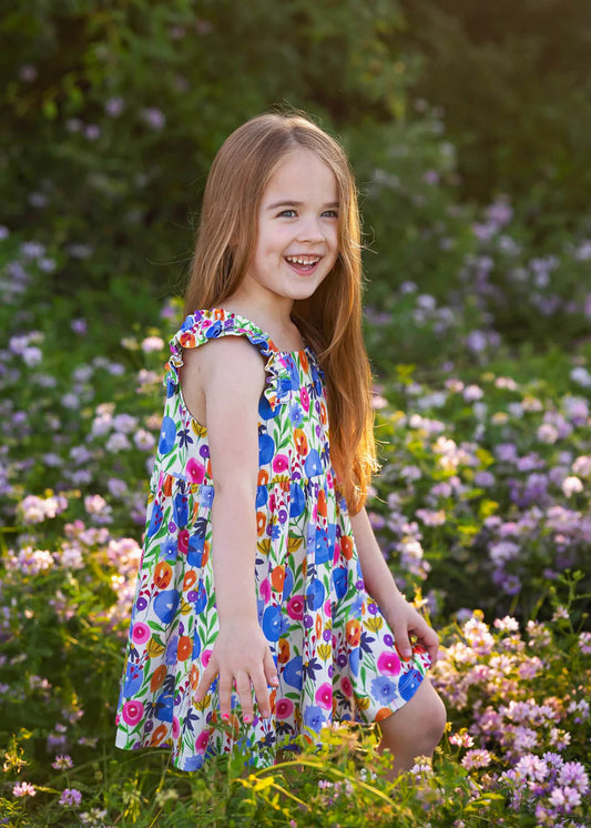 Mabel + Honey Multi | Wild Flowers Dress