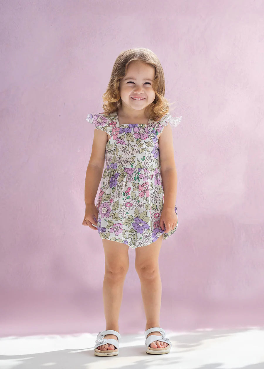 Mabel + Honey Purple | Sweet Cupid Romper