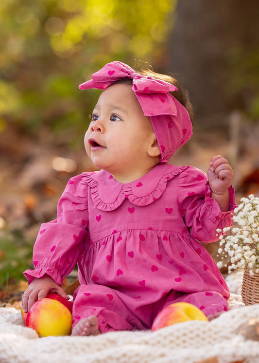 Mabel + Honey Perfect in Pink | Romper