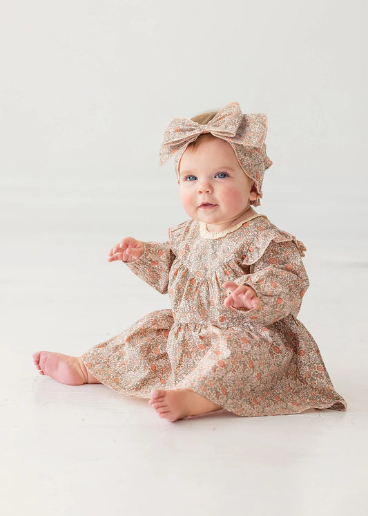Mabel + Honey Pink | Emmaline Romper with Skirt