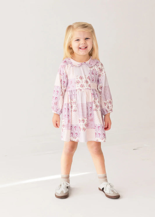 Mabel + Honey Purple | Liliana Dress