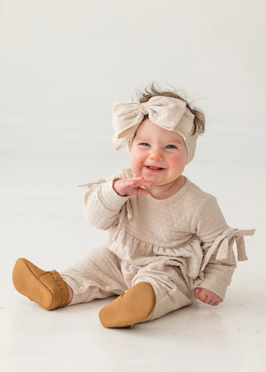 Mabel + Honey Brown | Cinnamon Sugar Romper