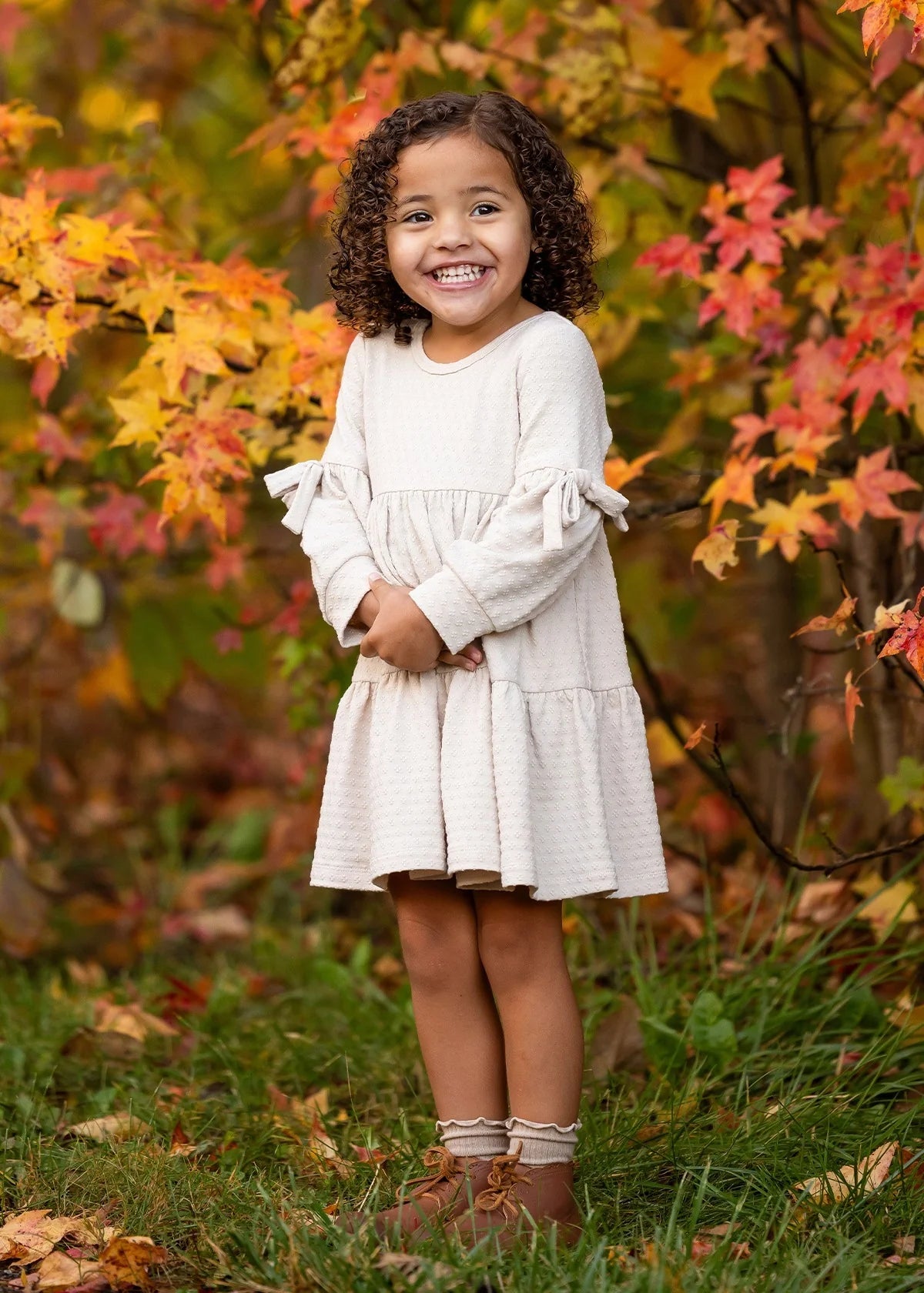 Mabel + Honey Brown | Cinnamon Sugar Dress