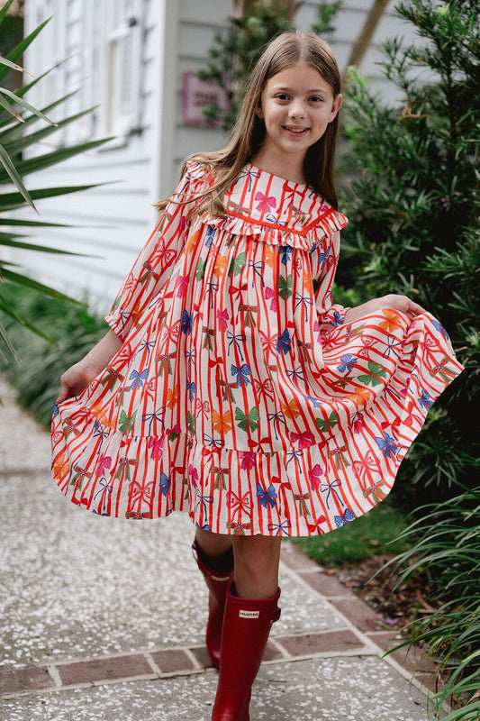 Briton Court Bright Red | Blair Dress