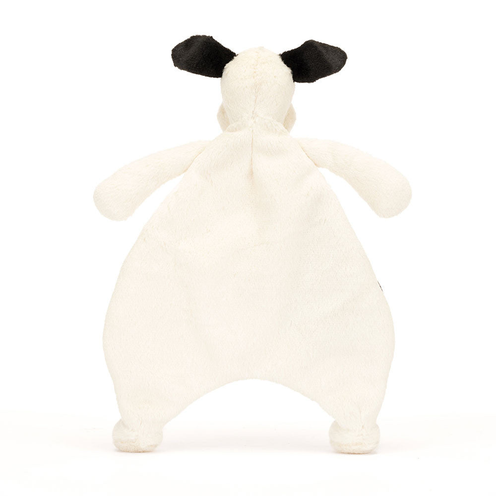 JellyCat Black & Cream | Puppy Comforter