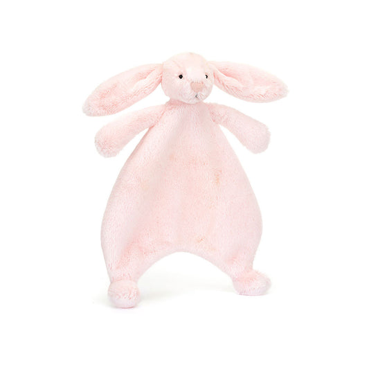 JellyCat Pink Bunny Comforter Bashful
